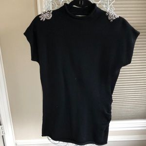 Jenny Han top with embellishments